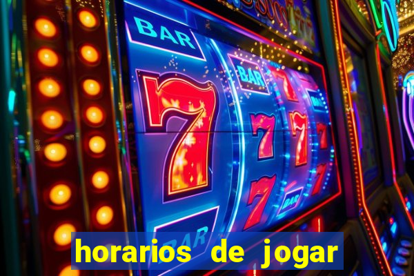 horarios de jogar no fortune tiger