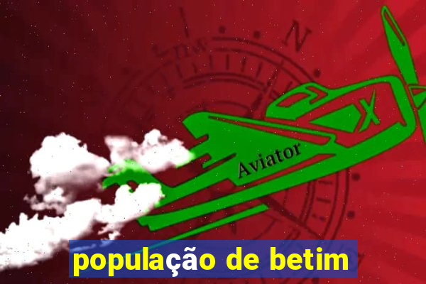 população de betim