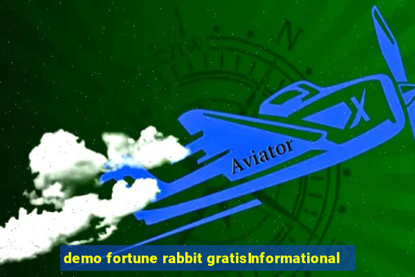 demo fortune rabbit gratisInformational