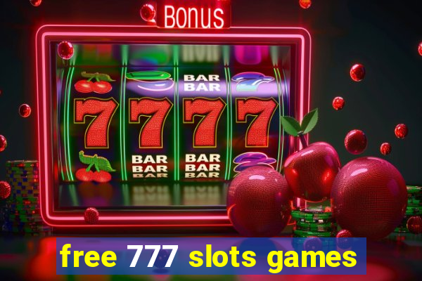 free 777 slots games