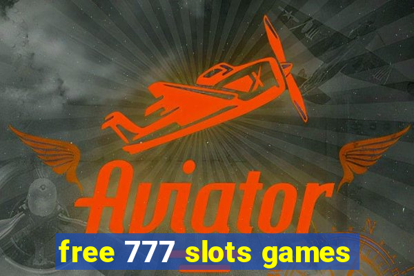 free 777 slots games