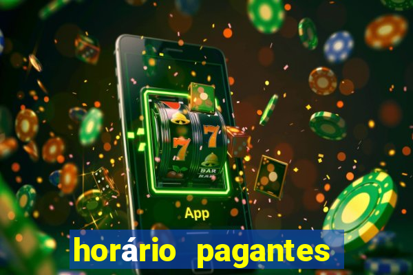 horário pagantes do fortune tiger