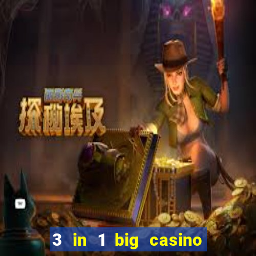 3 in 1 big casino game set