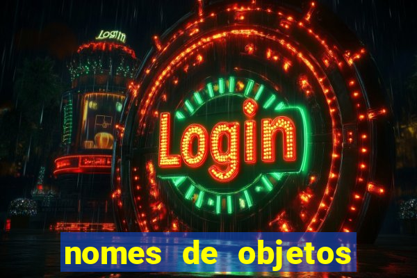 nomes de objetos de origem tupi guarani