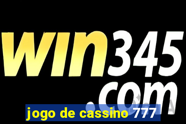 jogo de cassino 777