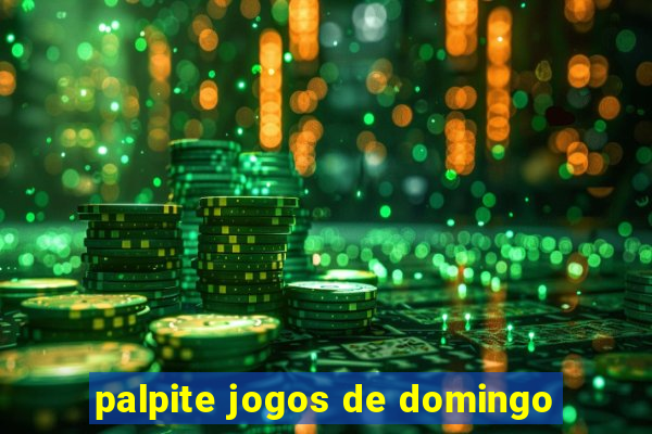 palpite jogos de domingo