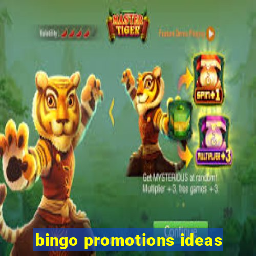 bingo promotions ideas