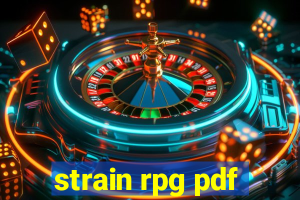 strain rpg pdf