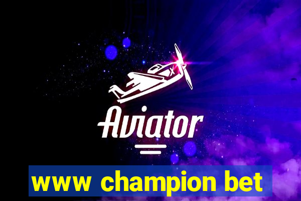 www champion bet