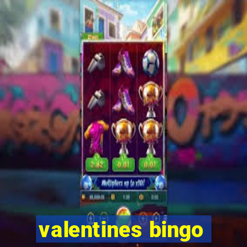 valentines bingo