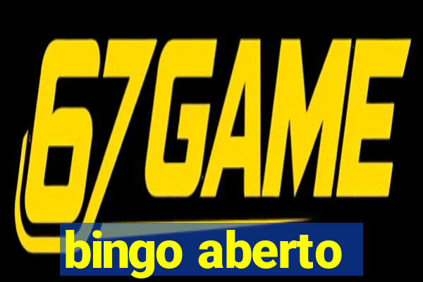 bingo aberto