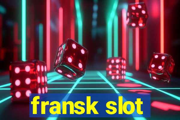 fransk slot