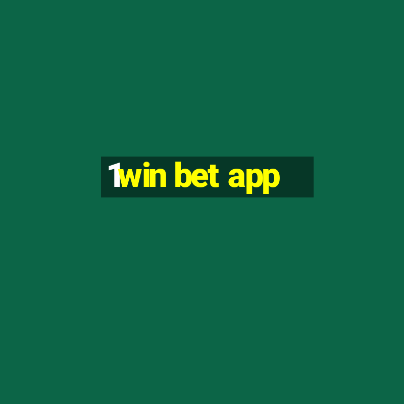 1win bet app