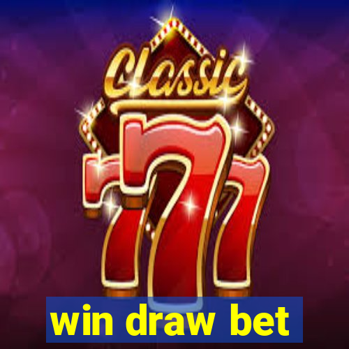 win draw bet