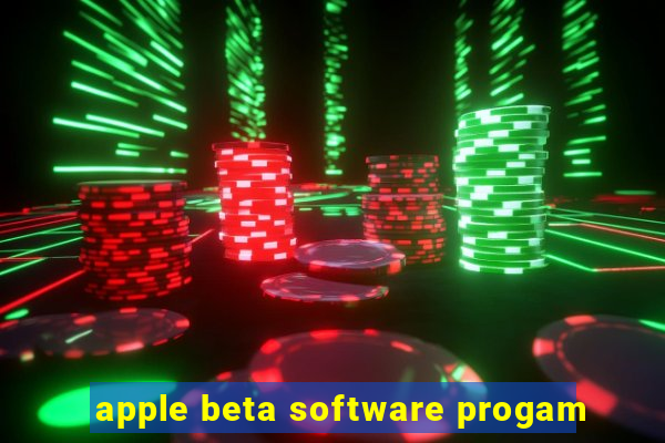 apple beta software progam