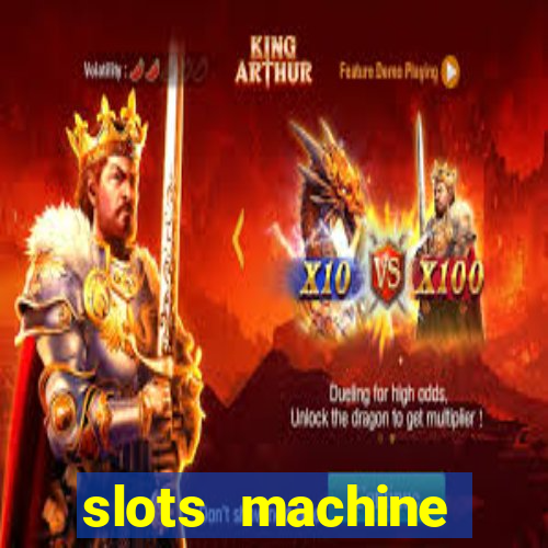 slots machine gratis 2022