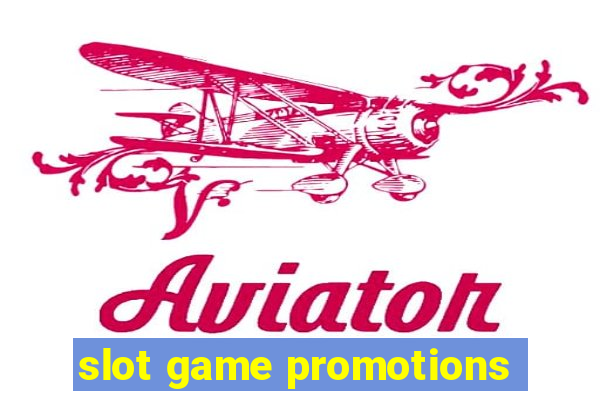 slot game promotions