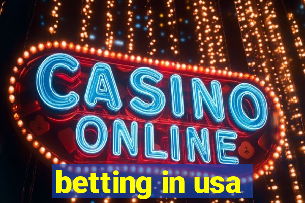 betting in usa