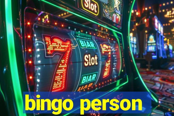 bingo person