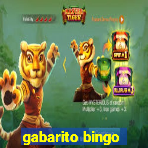 gabarito bingo