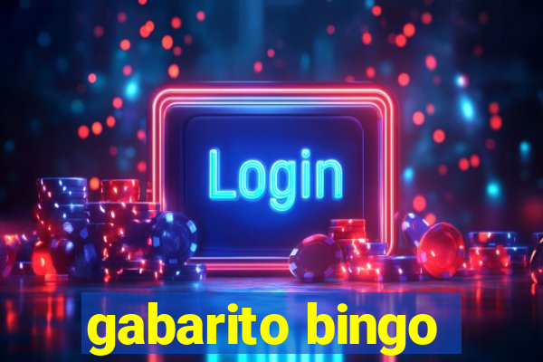 gabarito bingo