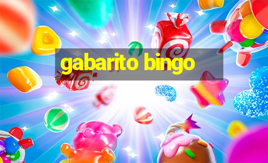 gabarito bingo