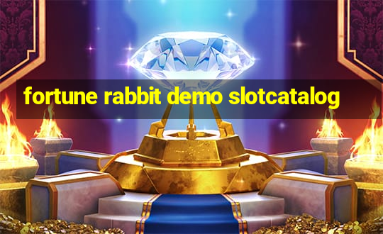 fortune rabbit demo slotcatalog