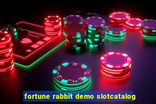 fortune rabbit demo slotcatalog