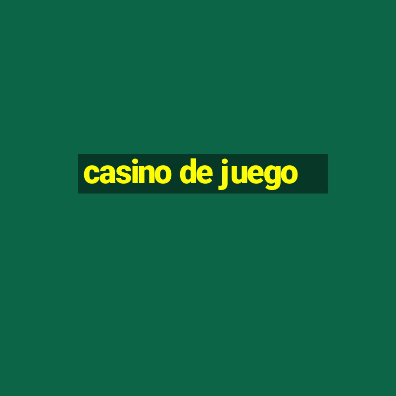 casino de juego