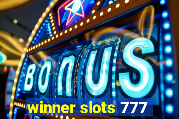 winner slots 777