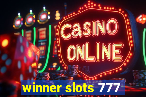 winner slots 777