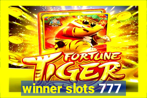 winner slots 777