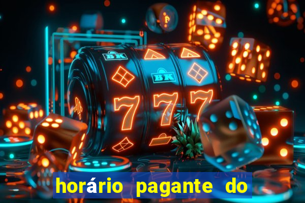 horário pagante do fortune tiger