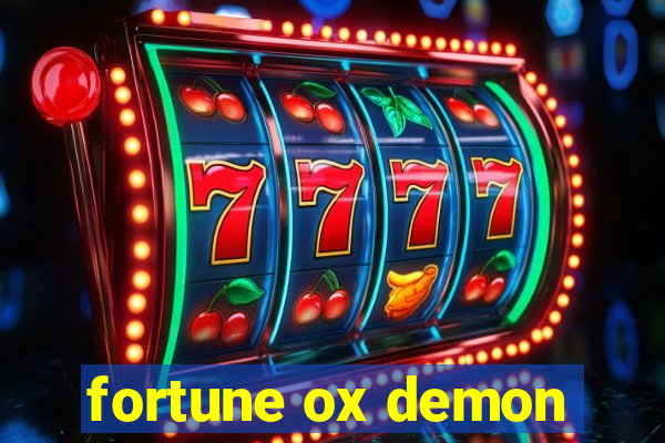 fortune ox demon