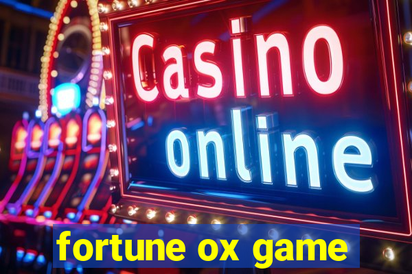 fortune ox game