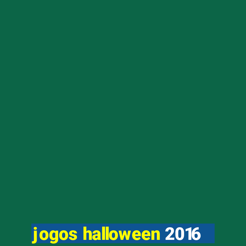 jogos halloween 2016