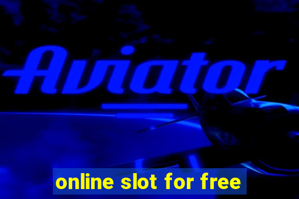 online slot for free