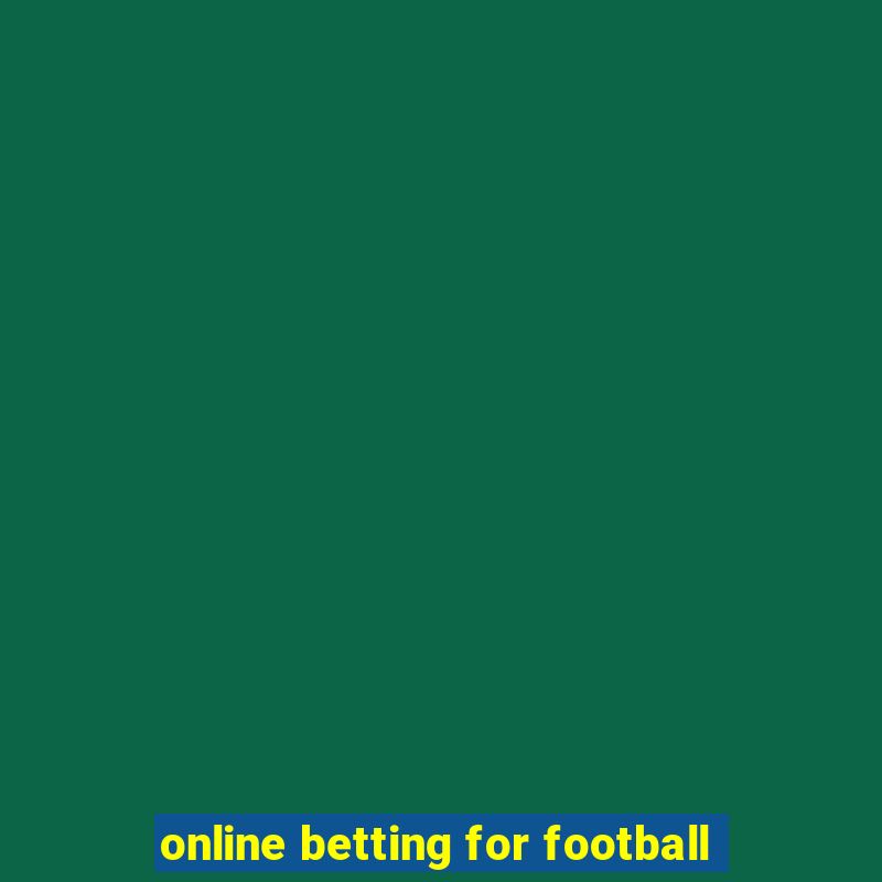 online betting for football