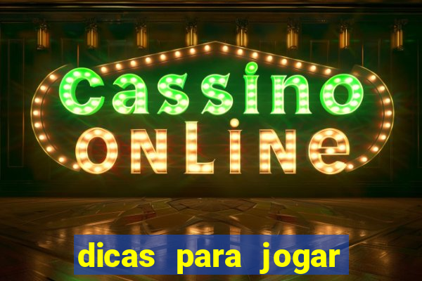 dicas para jogar tiger fortune