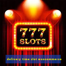 delivery time slot woocommerce