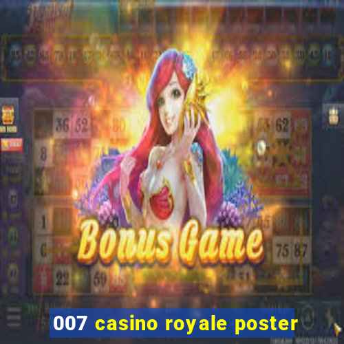 007 casino royale poster