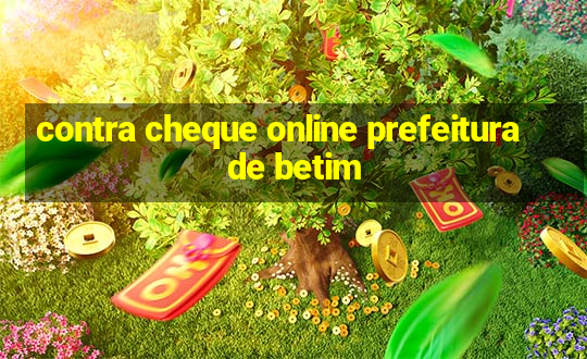 contra cheque online prefeitura de betim