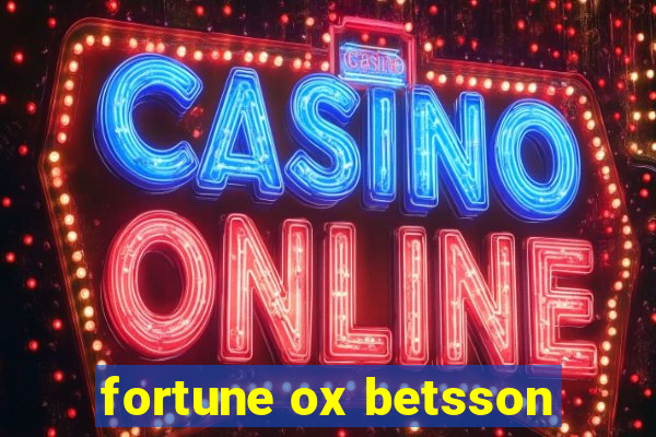 fortune ox betsson