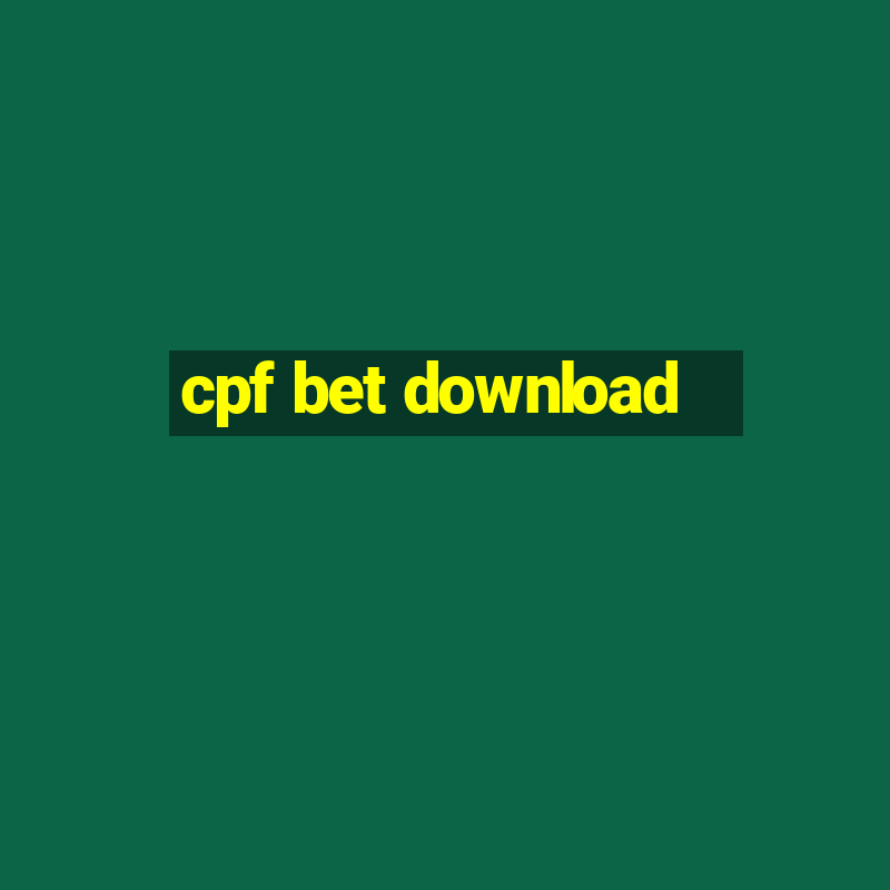 cpf bet download