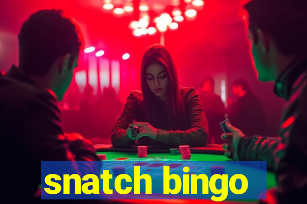 snatch bingo