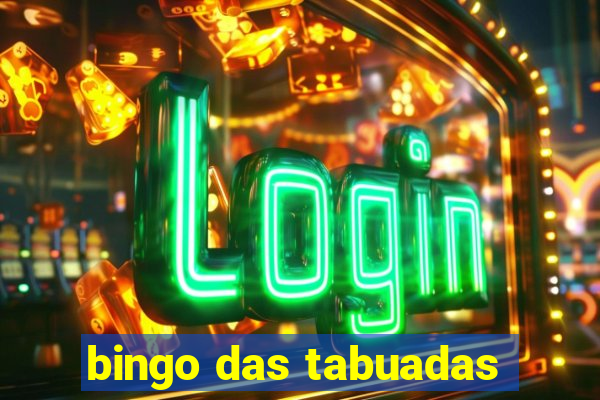 bingo das tabuadas