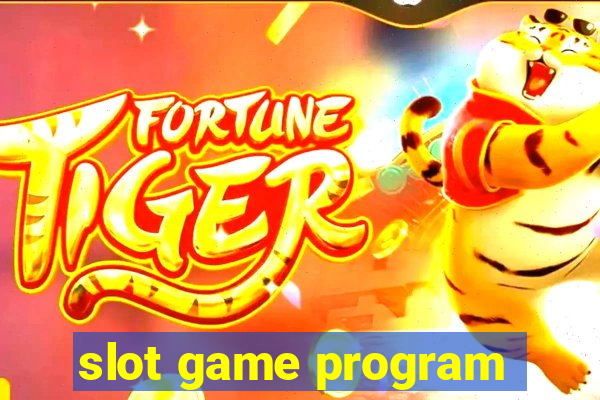 slot game program