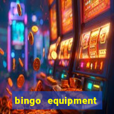 bingo equipment rental near me