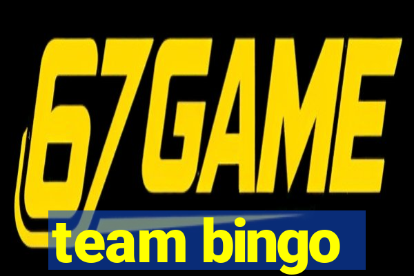 team bingo