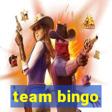 team bingo